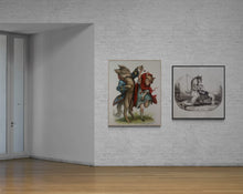 Load image into Gallery viewer, Last Ride by Renan Santos Etching engraving and dry point Last Dance by Renan Santos