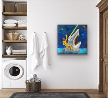 Load image into Gallery viewer, Shark Rider - Original Painting
