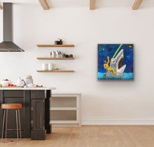 Load image into Gallery viewer, Shark Rider - Original Painting
