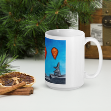 Load image into Gallery viewer, White glossy mug
