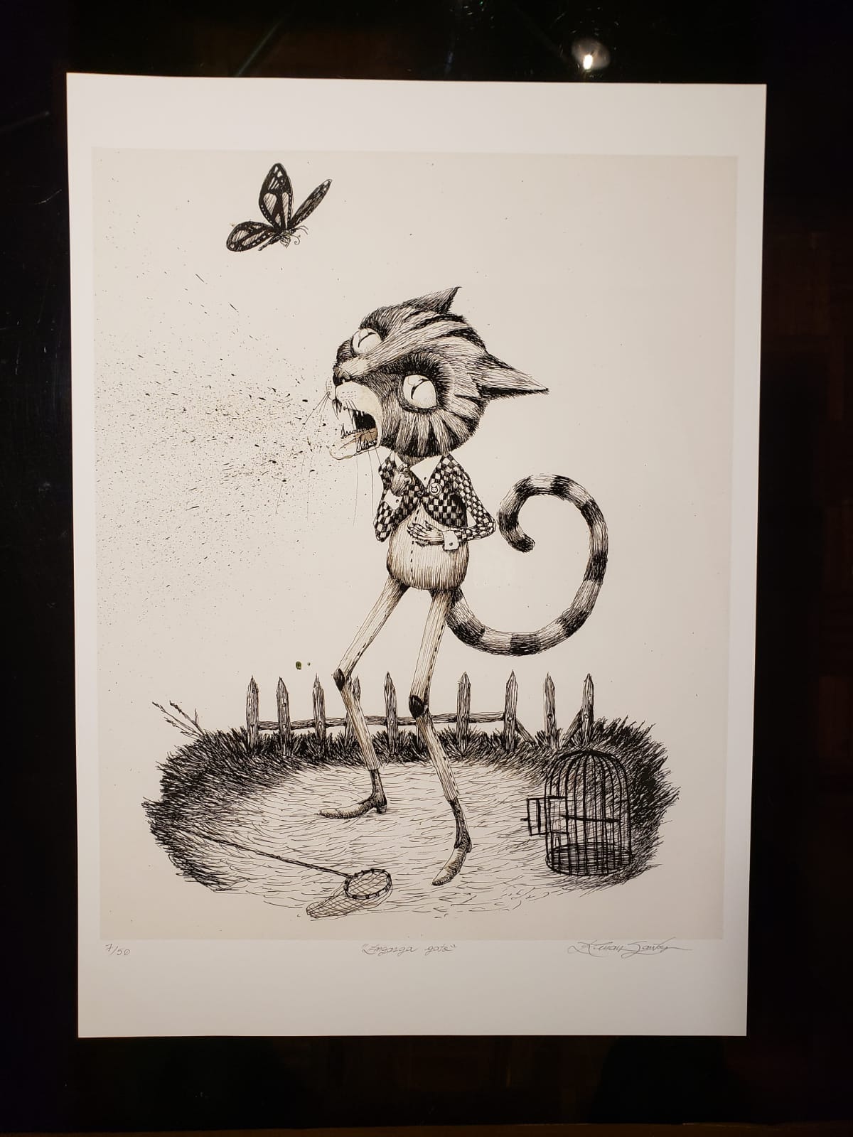 Choking cat, Renan Santos